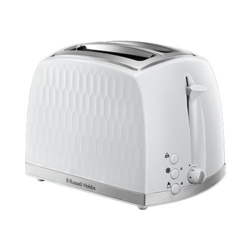 Honeycomb 2 Slice Toaster | White
