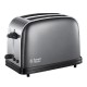 Colours Plus 2 Slice Toaster | Grey