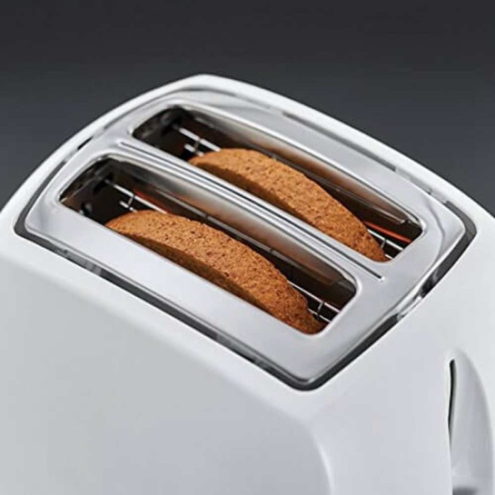Textures 2 Slice Toaster White