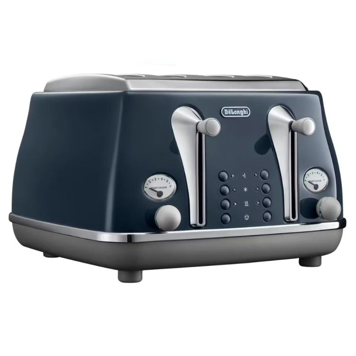 Icona Capitals 4-Slice Toaster Blue