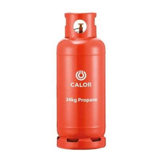 Propane Gas Refill 34kg Red Cylinder