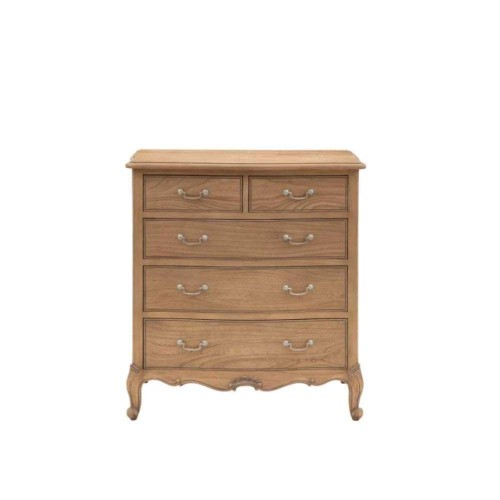 Bordeaux 5 Drawer Chest Weathered