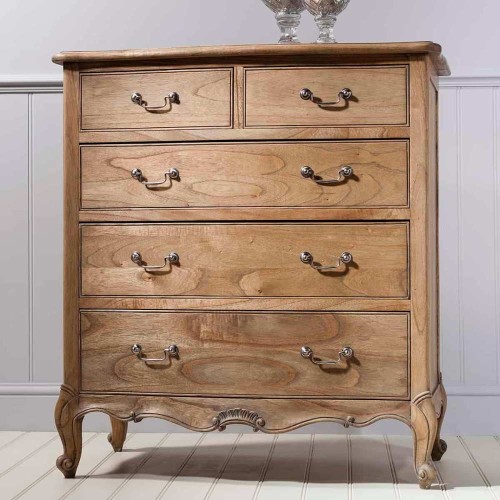 Bordeaux 5 Drawer Chest Weathered