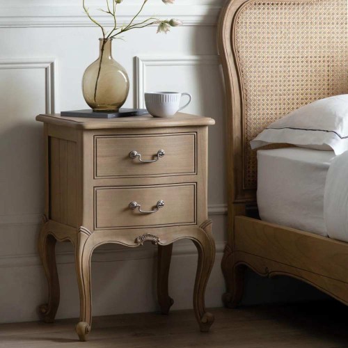 Bordeaux Bedside Table Weathered