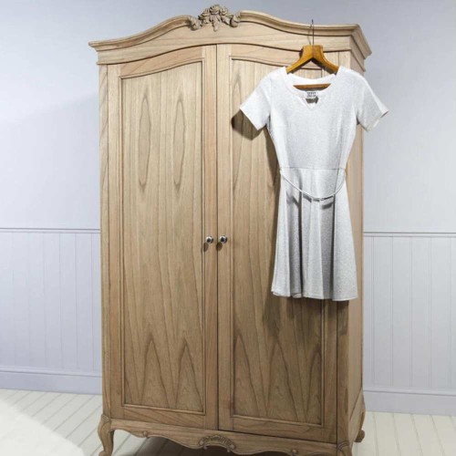 Bordeaux 2 Door Wardrobe Weathered