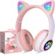 Wireless LED Cat Ear Headphones