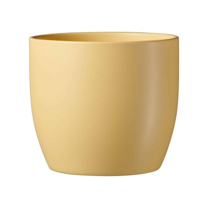 Indoor Basel Pot - Moon Yellow