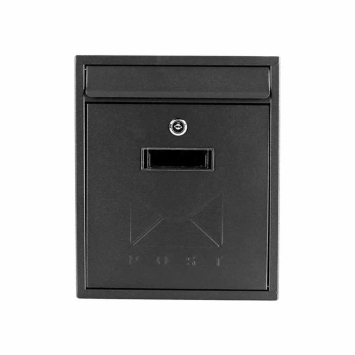 Contemporary Black Post Box