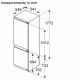 Integrated Fridge/Freezer 60/40 