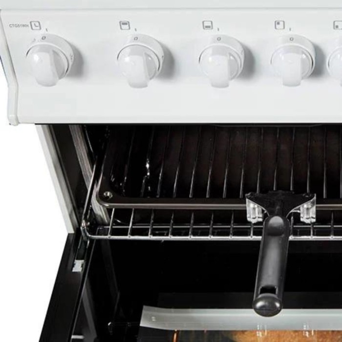 50cm Freestanding Gas Cooker White