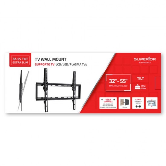 TV Wall Mount 32-55" Tilt Extra Slim