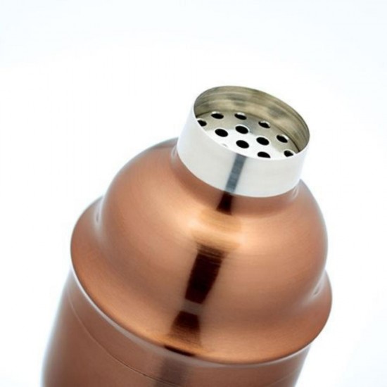 Copper Effect Cocktail Shaker
