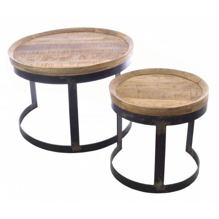 Old Empire Nest of Round Tables