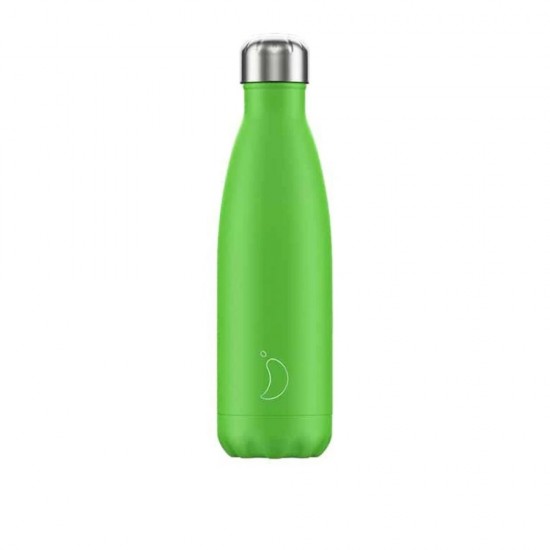 Neon Green 500ml Water Bottle