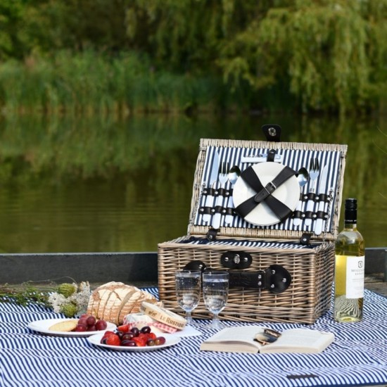 2 Person (Insulated) Picnic Basket Set
