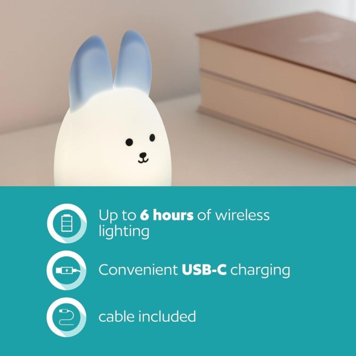 LED Kids Night Light Castellino - Rabbit