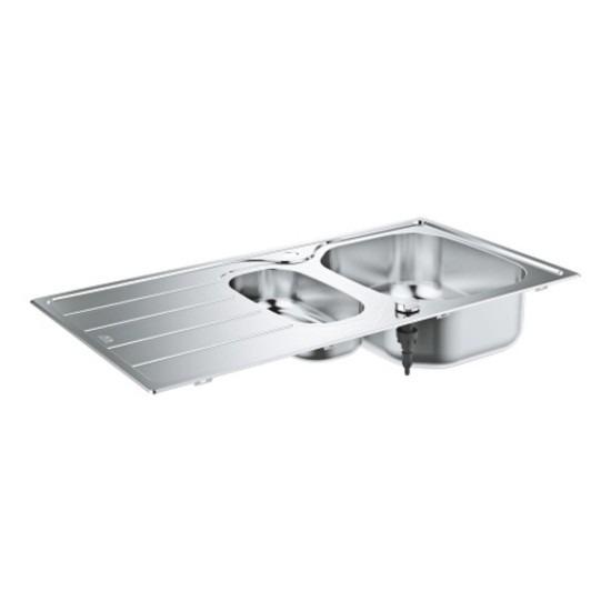 K200 Stainless Steel 1.5 Bowl Kitchen Sink