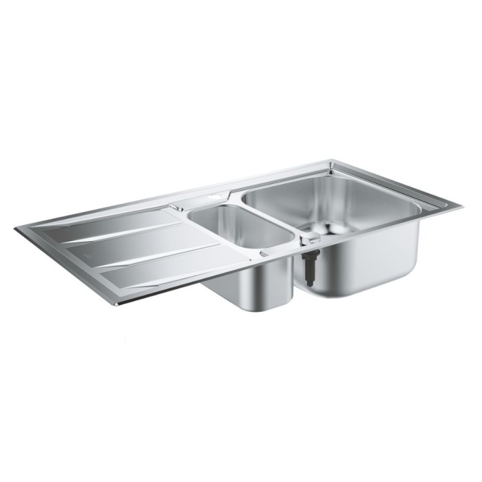 K400+ Stainless Steel Sink with Drainer