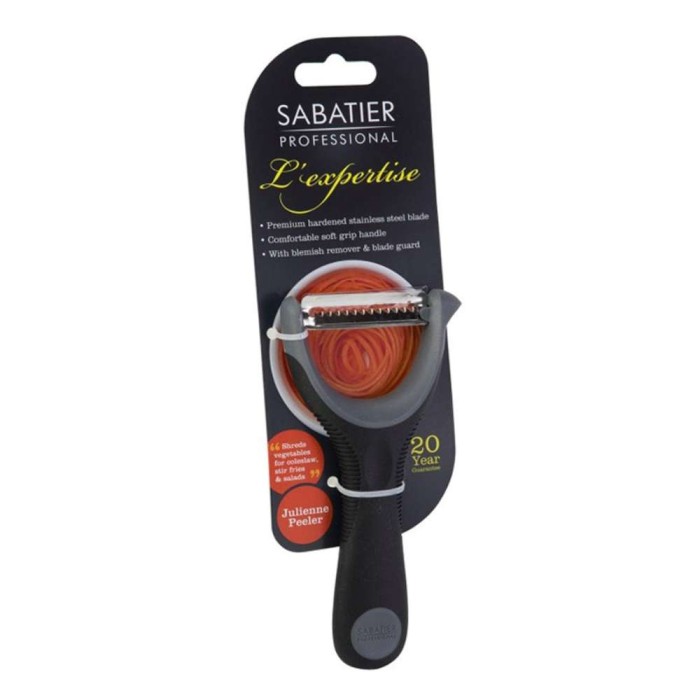 Professional L'Expertise Soft Grip Y-Shaped Julienne Peeler