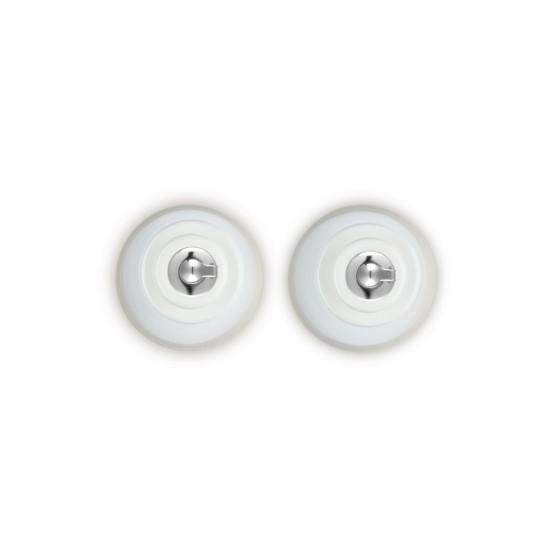Le Creuset Stoneware Signature Oil & Vinegar Set Meringue