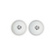 Le Creuset Stoneware Signature Oil & Vinegar Set Meringue