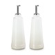 Le Creuset Stoneware Signature Oil & Vinegar Set Meringue