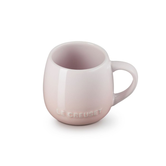 Stoneware Coupe Mug Shell Pink 320ml