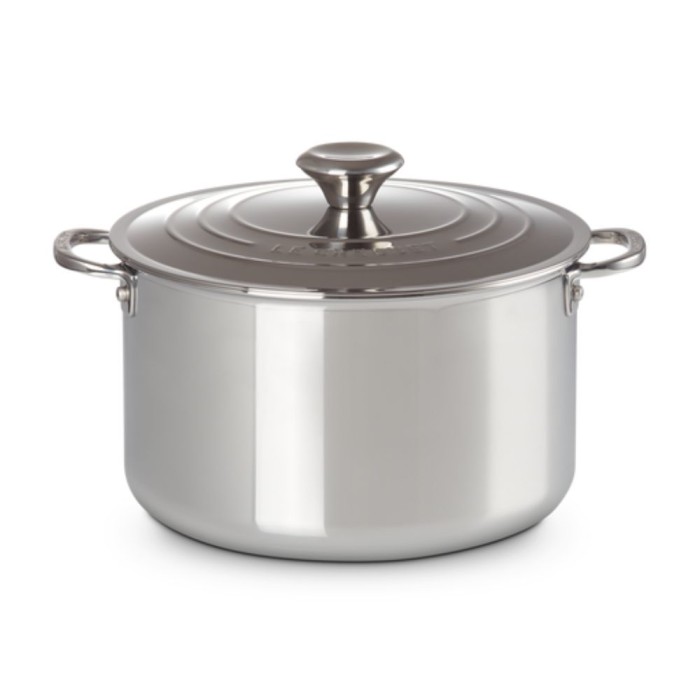 Signature Stainless Steel Stock Pot with Lid 28cm