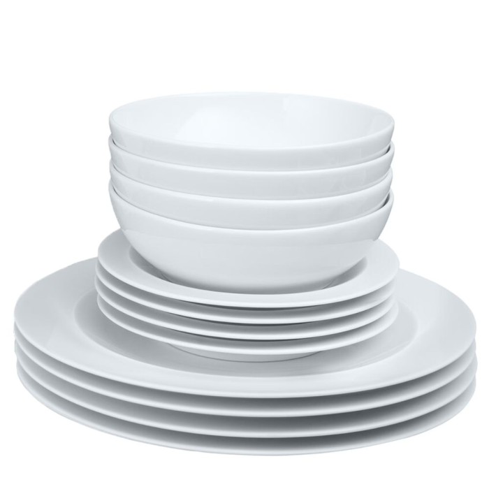 White By Denby 12 Piece Tableware Set