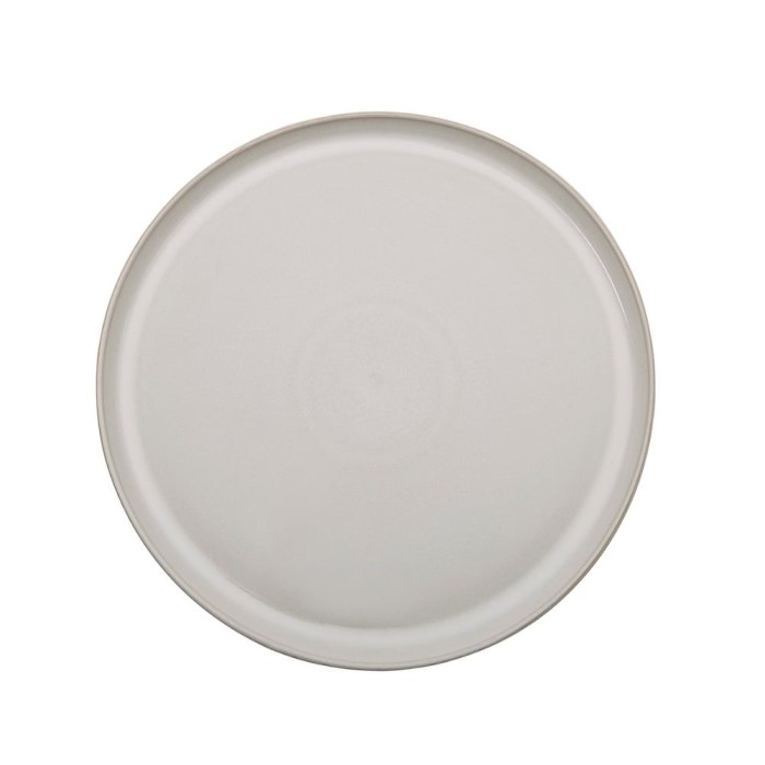 Natural Canvas Round Platter