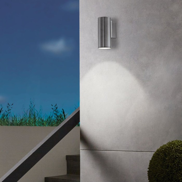 Riga Downward LED Wall Light Anthracite