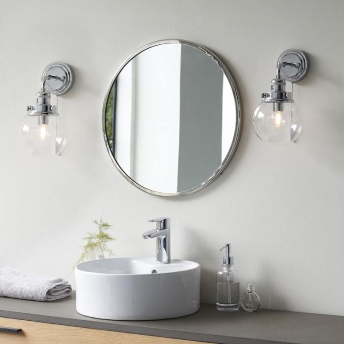 Cheswick Wall Light Chrome