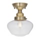 Lindby Ceiling Light Brass/Clear