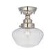 Lindby Ceiling Light Nickel/Clear