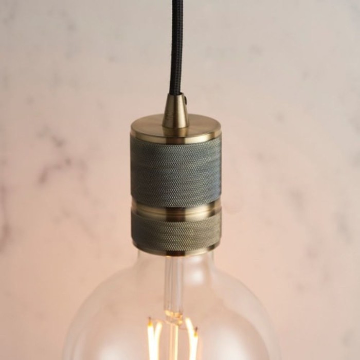 Urban Pendant Light Antique Brass