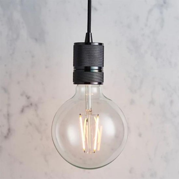 Urban LED Pendant Light In Modern Black Chrome