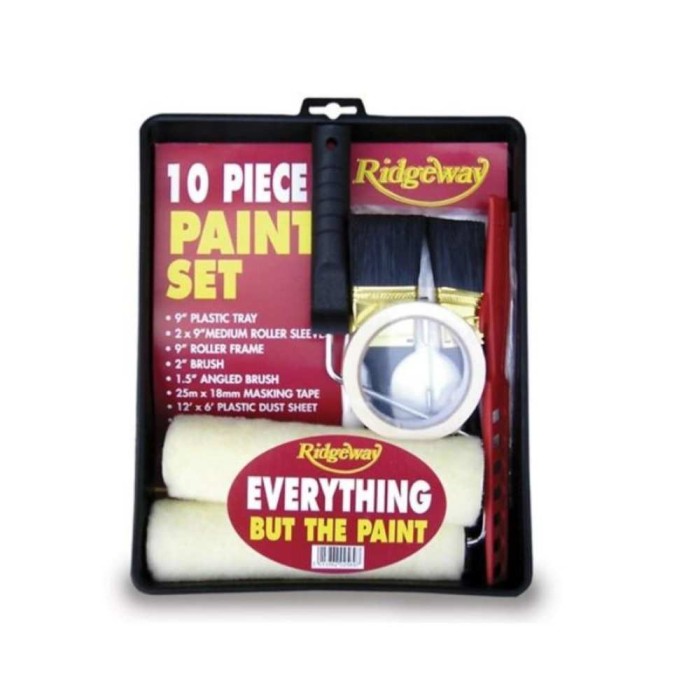 Everything but the paint 10pc Set