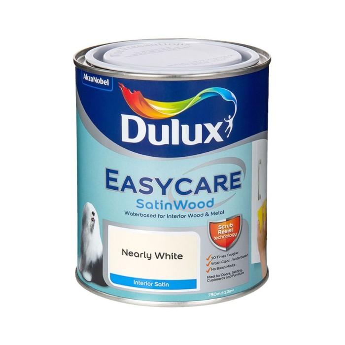Easycare Satinwood Nearly White 750ml