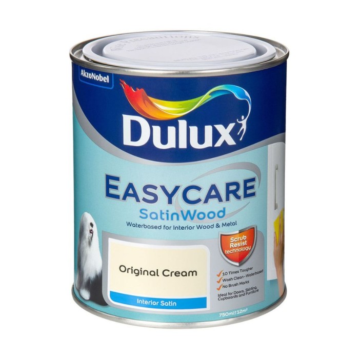 Easycare Satinwood Original Cream 750ml