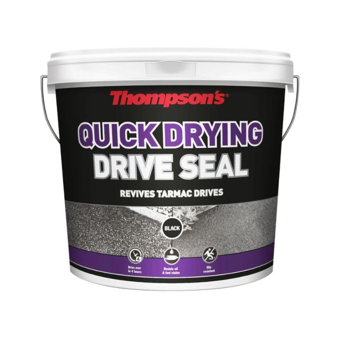 Quick Drying Drive Seal Black 10L