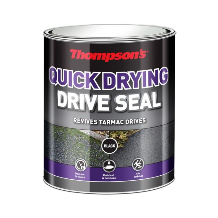 Quick Drying Drive Seal Black 5L