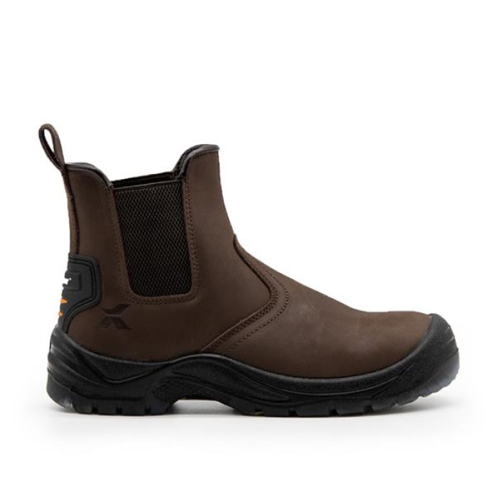 Xpert Defiant S3 Safety Dealer Boot Brown