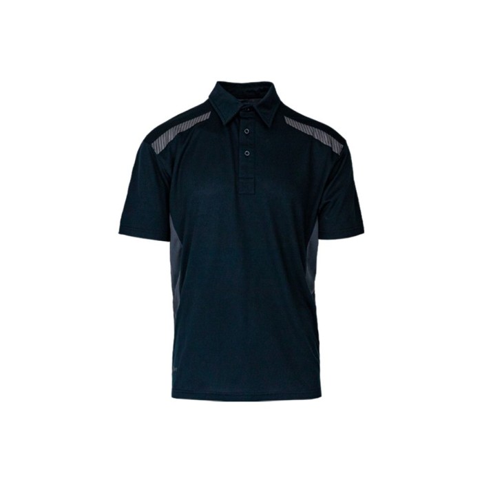 Pro Stretch Polo Shirt Navy/Grey