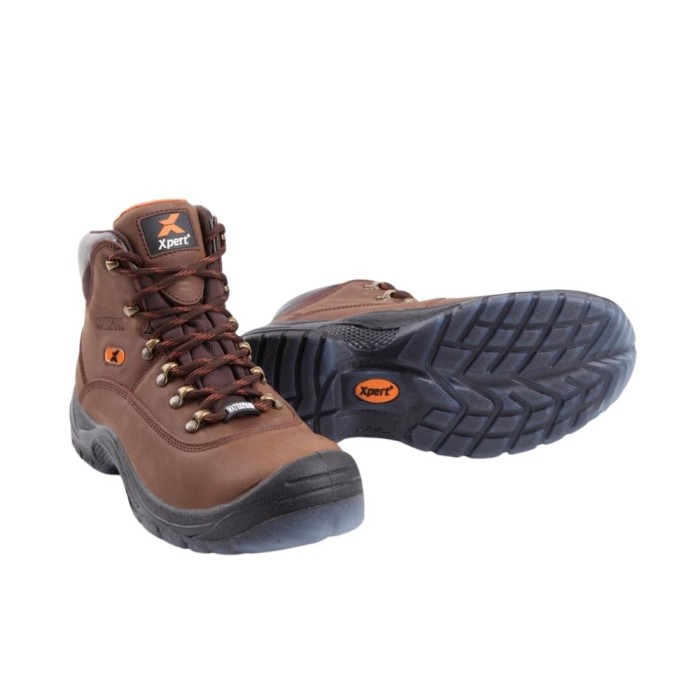 Xpert Typhoon Waterproof S3 Safety Boot Brown