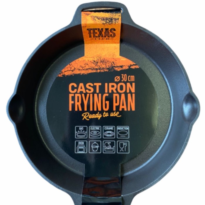 Cast Iron Frying pan 30cm Short Handled