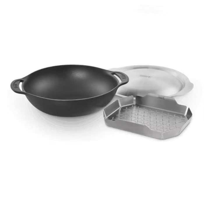 Wok Set with Steaming Rack