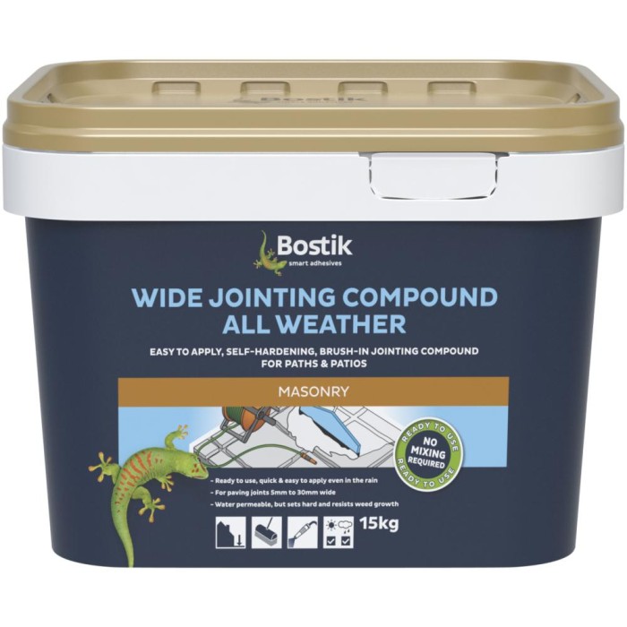 Bostik All weather Joint Compound 15kg Natural 
