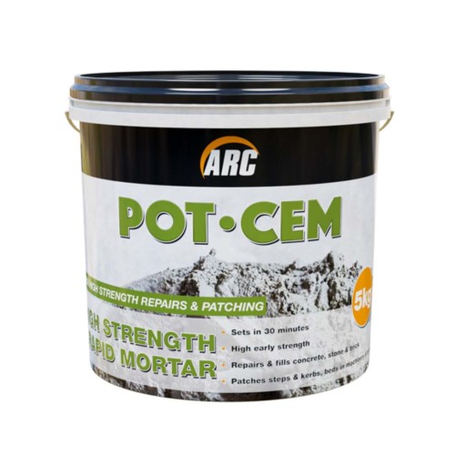 Pot-Cem High Strength Rapid Mortar 5KG