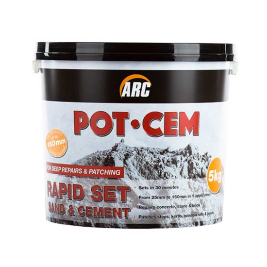 Pot-Cem Rapid Set Sand & Cement 5KG