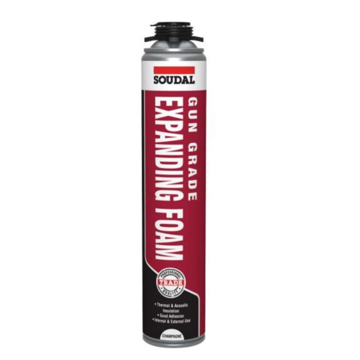 Soudal Expanding Foam | Gun Grade | 750ml